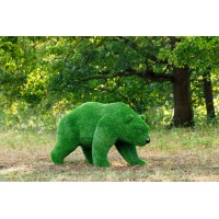 Топиари медвежонок, сын - газон Eco