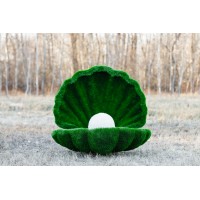 Топиари ракушка, h=134 см - газон Eco Green