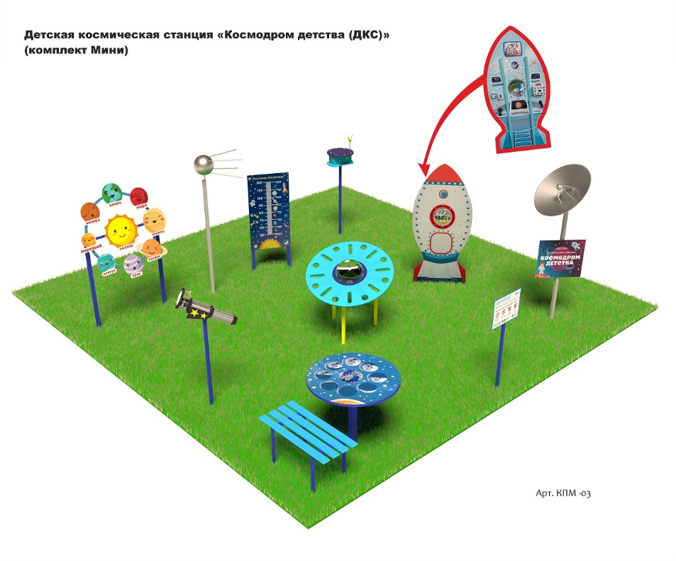 Космическая площадка (комплект Мини)