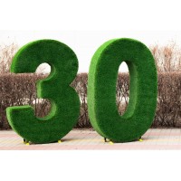 Топиари цифра, 1 шт, h=180 см - газон Deluxe