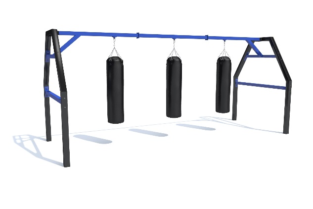 Стойка с грушами crossfit
