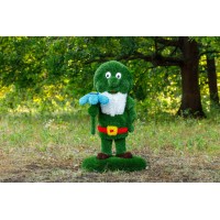 Топиари гном цветочник на островке - газон Eco