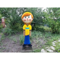 Топиари мальчик Георгий - газон Eco
