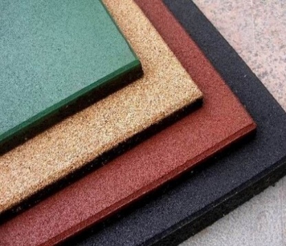 Prkfloor-SBR Плитка гладкая СТАНДАРТ 500*500*10мм Саргас Prkfloor-SBR10 Standart